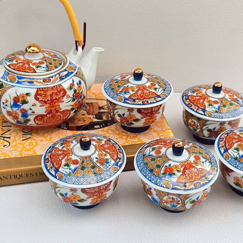 Juego de té vintage Nishikie Kobo Maruki